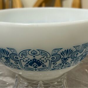 Pyrex vintage Horizon Blue Cinderella Bowl. Small